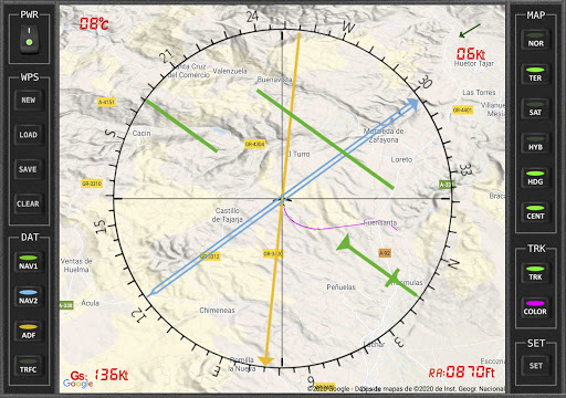 Android application FsVfrMap screenshort