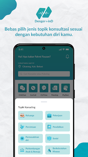 Denger-inD: Mental Health Apps Screen 3