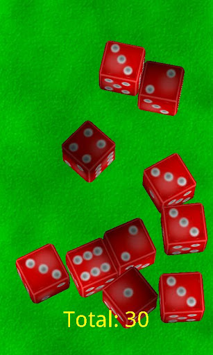 Dice 3D Screen 3