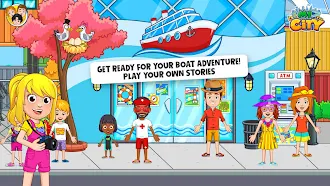 Game screenshot My City - Boat adventures mod apk