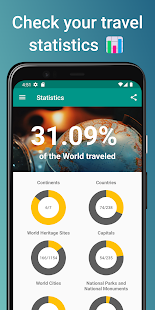 Places Been - Travel Tracker Screenshot