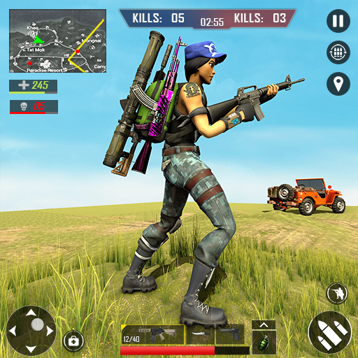 Real Open World FPS Shooting Games 2023: Us Online Commando Gun Strike  Shooter Pvp Adventure Free Game for Kids::Appstore for Android