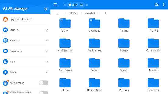 RS File Manager :File Explorer Screenshot