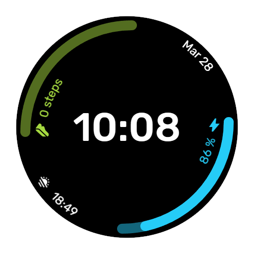 WES9 - Sports Watch Face Logo