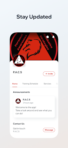 Android application PACS screenshort