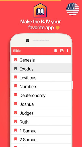 Android application Bible King James Version screenshort