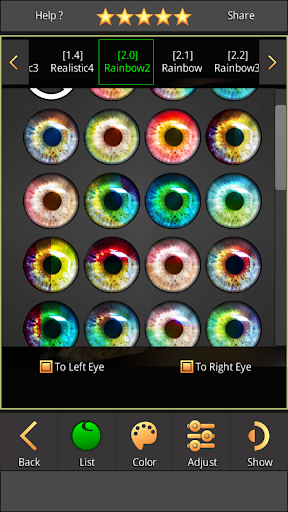 FoxEyes - Change Eye Color by Real Anime Style  Screenshots 18