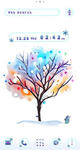 Android application Sensational Winter Theme +HOME screenshort