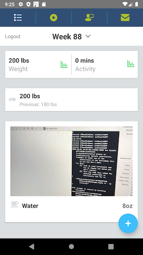 Android application Sun Health 360 screenshort