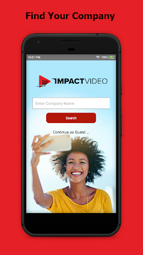 Android application Impact Video screenshort