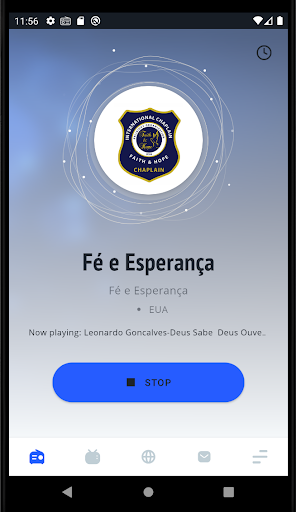 Android application Fé e Esperança screenshort