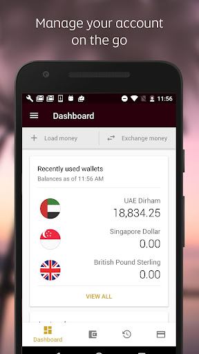 Android application Etihad Guest walletplus™ screenshort
