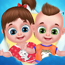 Twins babysitter daycare games APK