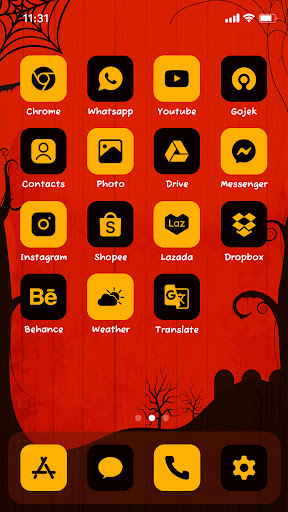 Wow Halloween Secret Theme Screen 2
