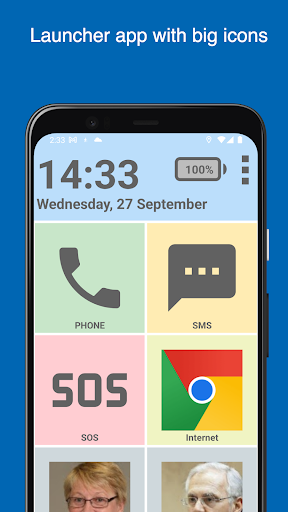 Android application CALMEAN Silver Link screenshort