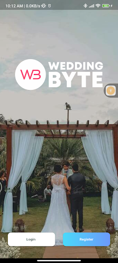 Android application WeddingByte vendor screenshort