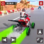 Cyber ATV Quad Bike Rider: Traffic Racing Games Apk