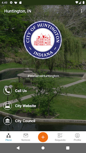 Screenshot of Huntington Connect