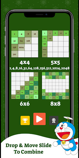 Android application 2048 : Numeric puzzle master screenshort