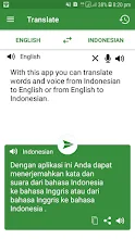 English to translate indonesia Indonesian English