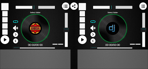 Android application MixMaster DJ Turntable screenshort