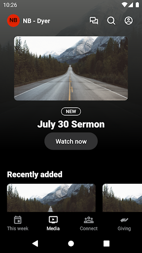 New Bethlehem Baptist Church Screen 2