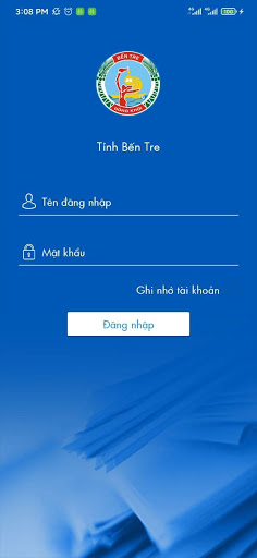 Android application Ioffice Bến Tre screenshort