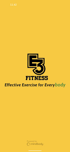 Android application E3 Fitness NC screenshort