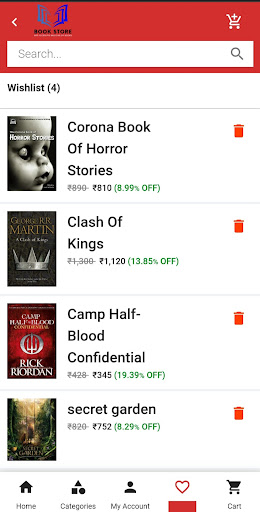 Sara Book Cafe Screen 3