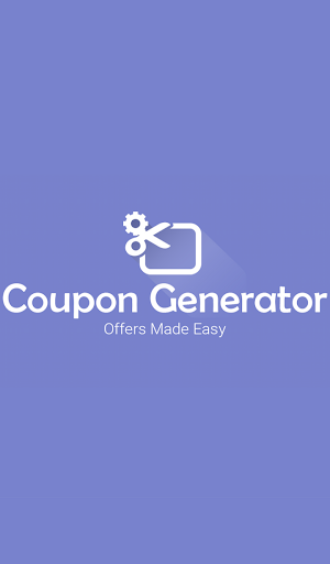 Android application Coupon Generator PRO screenshort