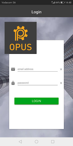 Android application OPUS4Business screenshort