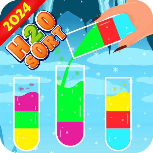 H2O Puzzle game: water Sorting logo