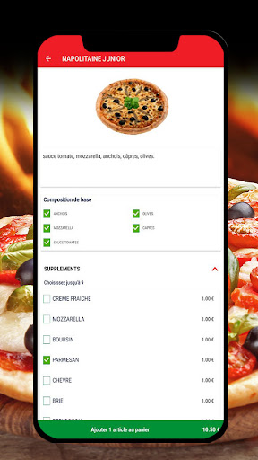 Pizza Service Paray Screen 3