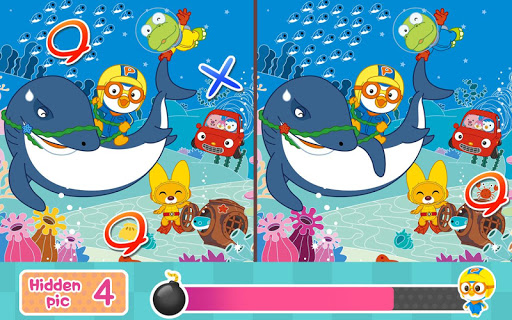 Screenshot of Pororo Hidden Catch - Kid Game