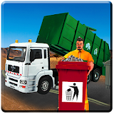 Garbage Truck Simulator 2017: 3D Trash Dump driver icon