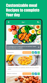 Custom diet plan | Lose weight screenshot