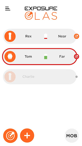 Android application Exposure OLAS - MOB Alert screenshort