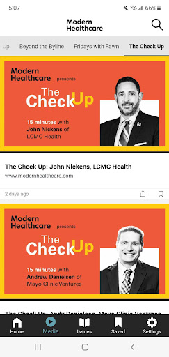Modern Healthcare Screen 2