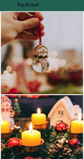 Christmas Pictures App Screen 2