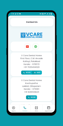 V Care Patient Screen 2