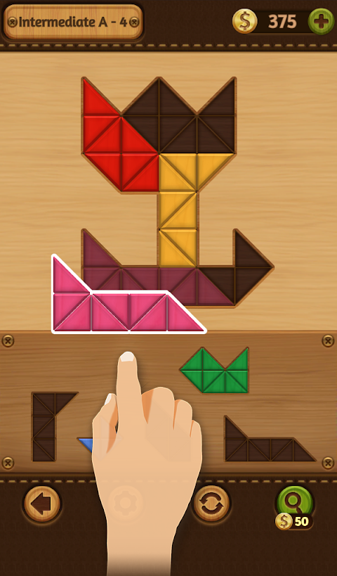 ブロックパズルゲーム：ウッドコレクションのおすすめ画像3