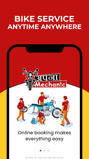 Apna Mechanic Bike Service App Screen 2