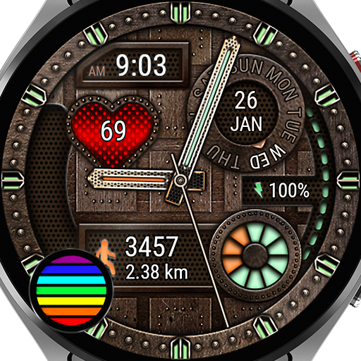 Futorum Metal watch face Download on Windows