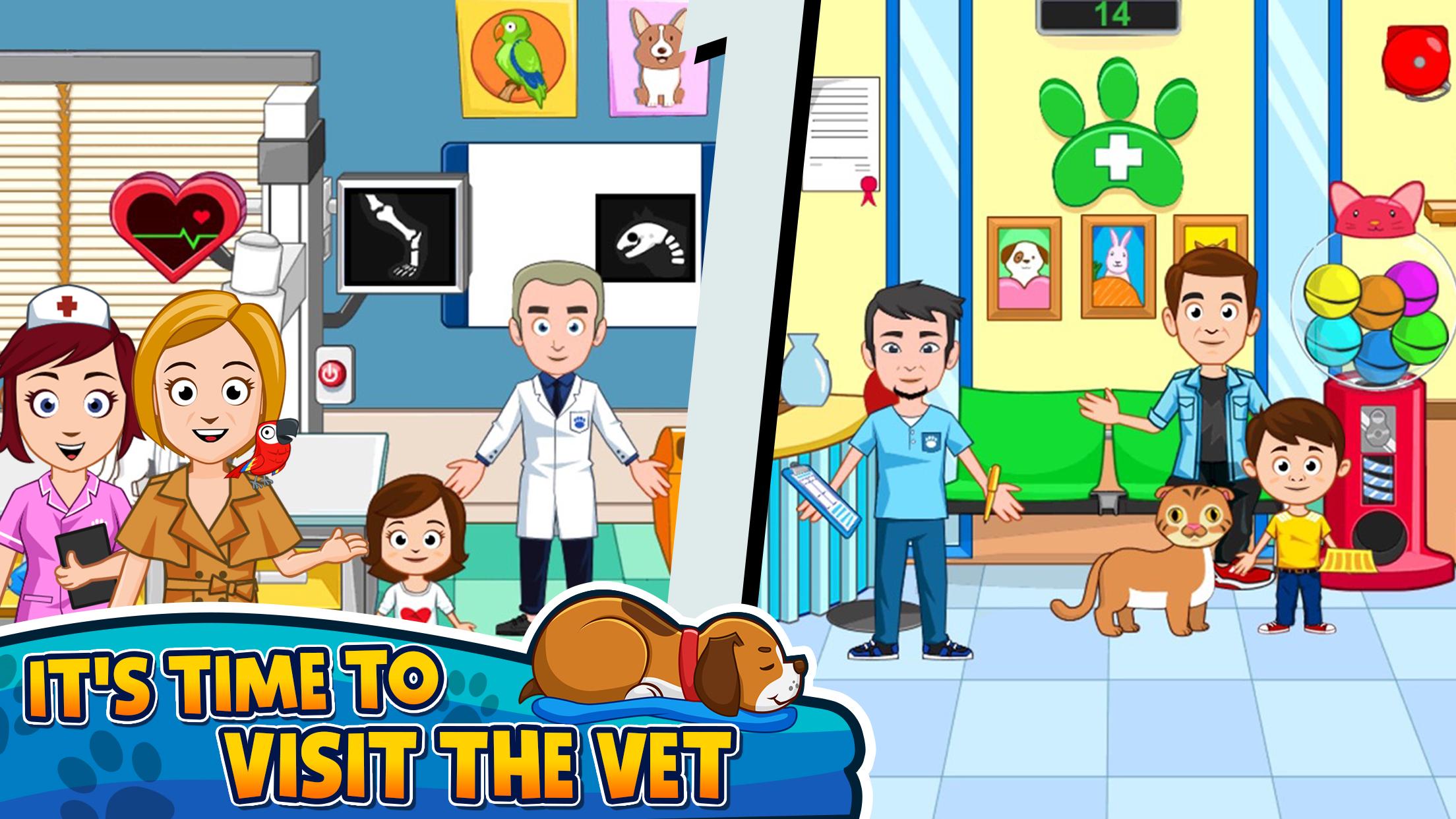 Android application My Town : Pets screenshort