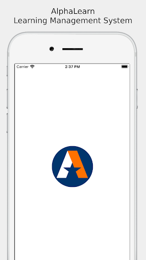 Android application AlphaLearn LMS screenshort