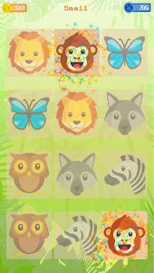 Memory Game Animals