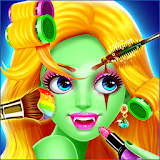 Halloween Ghost Girl Makeover Party icon