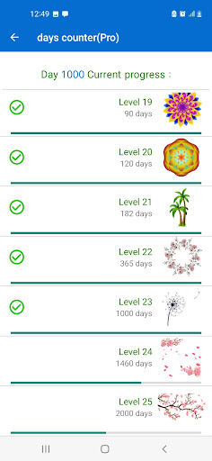 Days counter (pro) Screen 2