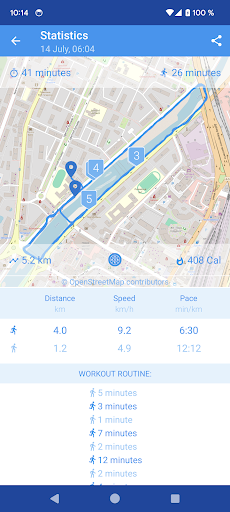 Screenshot of Start Running for Beginners