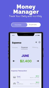 Money Manager Income & Expense
